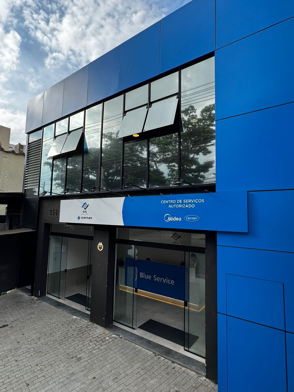 Fachada GFL Centro de Serviços Autorizado Midea Carrier